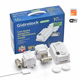 Комплект Gidrolock Premium PLUS Radio Wi-Fi Bugatti 3/4